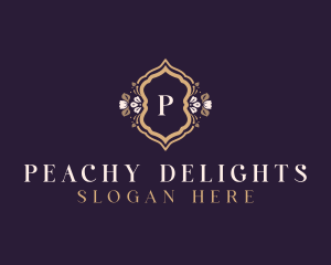 Premium Floral Boutique logo design