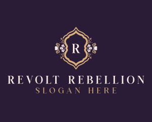 Premium Floral Boutique logo design