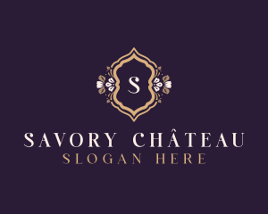 Premium Floral Boutique logo design