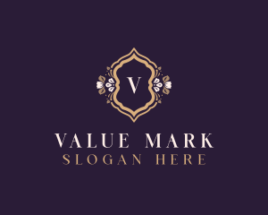 Premium Floral Boutique logo design