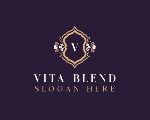 Premium Floral Boutique logo design