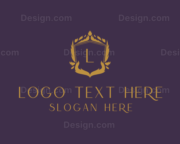 Elegant Wreath Stylist Logo