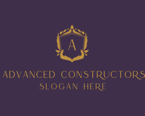 Elegant Wreath Stylist logo design