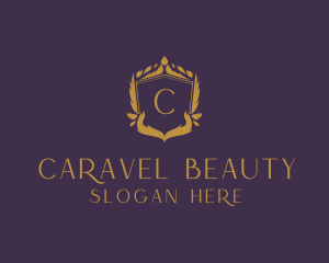 Elegant Wreath Stylist logo design