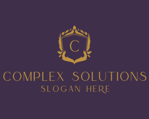 Elegant Wreath Stylist logo design