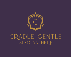 Elegant Wreath Stylist logo design