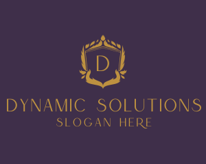 Elegant Wreath Stylist logo design