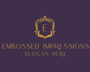 Elegant Wreath Stylist logo design