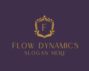 Elegant Wreath Stylist logo design