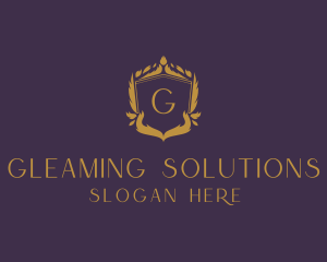 Elegant Wreath Stylist logo design