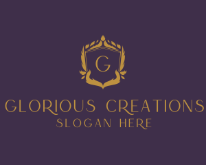 Elegant Wreath Stylist logo design