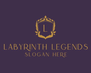 Elegant Wreath Stylist logo design