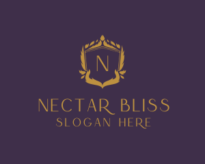 Elegant Wreath Stylist logo design