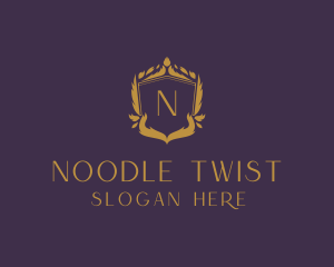 Elegant Wreath Stylist logo design