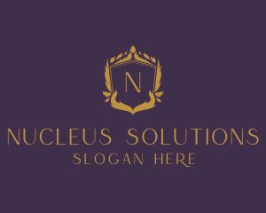 Elegant Wreath Stylist logo design