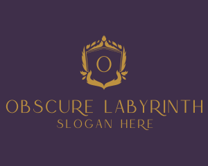 Elegant Wreath Stylist logo design