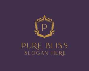 Elegant Wreath Stylist logo design