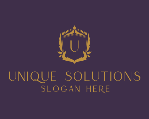 Elegant Wreath Stylist logo design