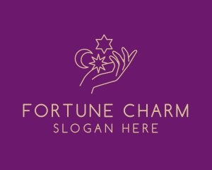 Fortune Teller Stars logo design