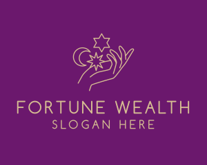 Fortune Teller Stars logo design