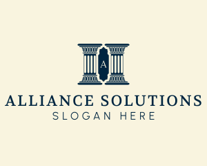 Column Pillar Architecture logo design