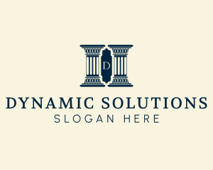 Column Pillar Architecture logo design