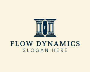 Column Pillar Architecture logo design