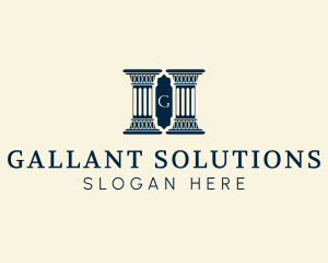 Column Pillar Architecture logo design