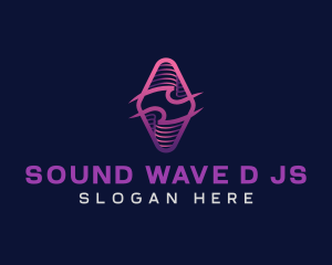 Wave Tech Developer logo design