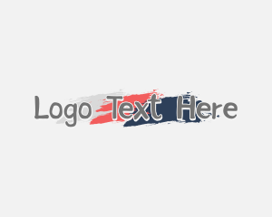 Wordmark - Brush Stroke Wordmark logo design