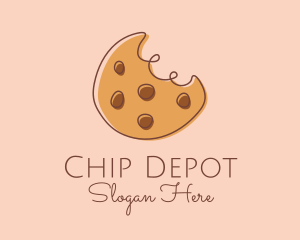 Chocolate Chip Cookie Bite logo