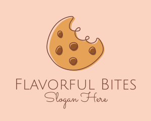 Chocolate Chip Cookie Bite logo