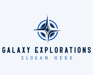 Star Compass Exploration logo design