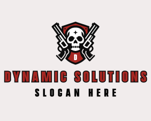 Gun Military Weapon logo design