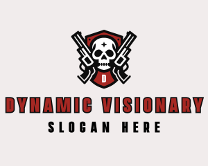 Gun Military Weapon logo design