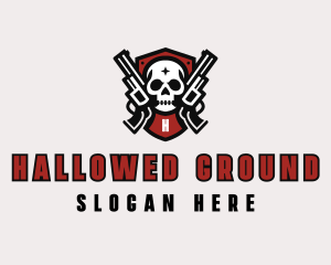 Gun Military Weapon logo design