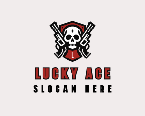 Gun Military Weapon logo design