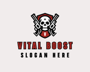 Gun Military Weapon logo design