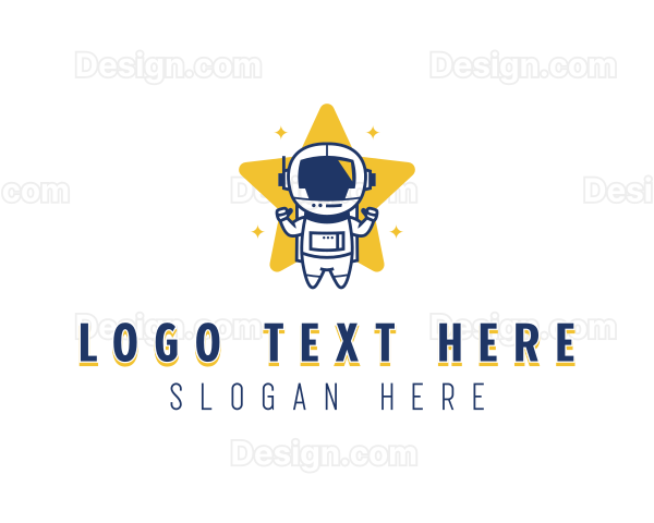 Star Astronaut Coach Logo