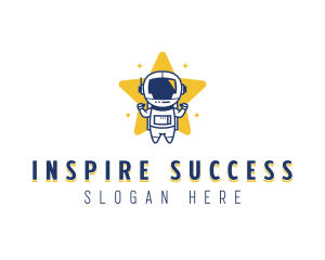 Star Astronaut Coach  logo design