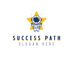 Star Astronaut Coach  logo design