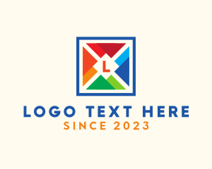 Geometric Pattern Art Frame logo