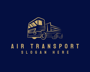 Yellow Transport Express logo design