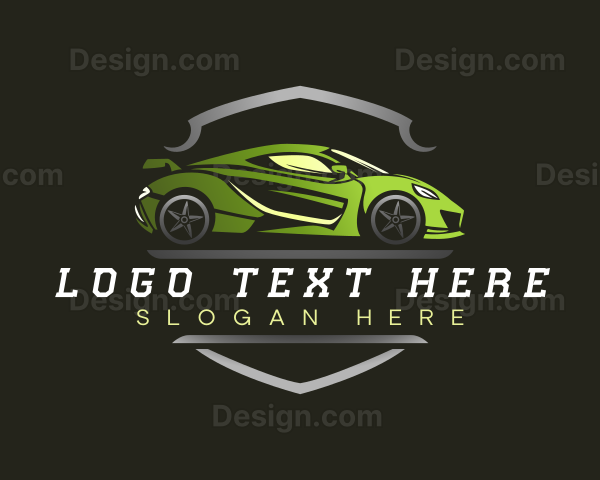 Race Car Detailing Logo