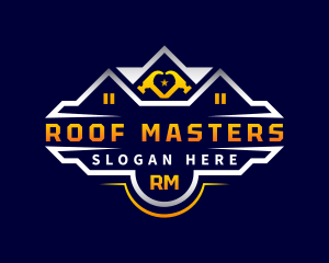 Hammer Roof Renovation logo design