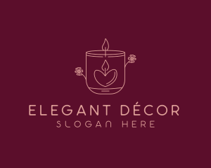 Candle Decor Boutique logo design