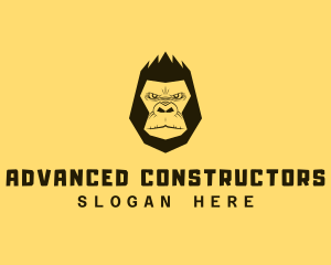 Cool Gorilla Ape logo design