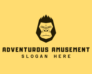 Cool Gorilla Ape logo design