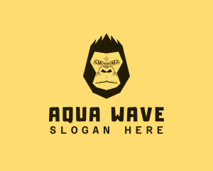 Cool Gorilla Ape logo design