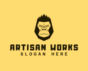 Cool Gorilla Ape logo design